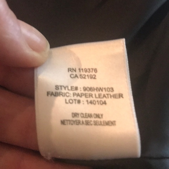 Helmet Lang leather / suede/ cotton jacket - Picture 10 of 10